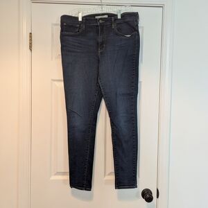Levi's Women's Dark Indigo High Rise Skinny Jeans